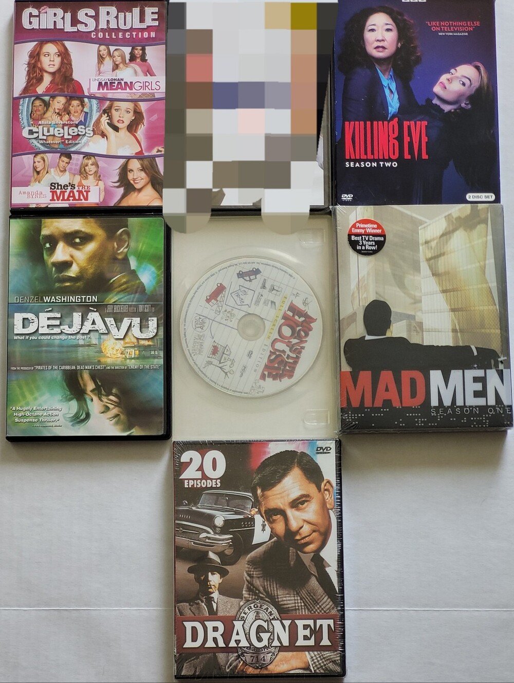 (Lot Of 6) Assorted DVD Movies/ Boxset TV Series Shows Excellent VG Condition.